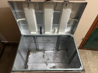 Steel trunk , steel sandoq , steel peti for tools