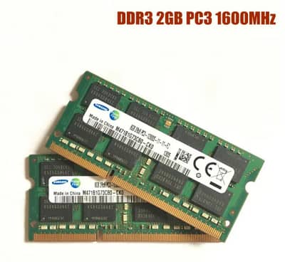 2GB DDR3 1700MHZ WORKABLE WITH EVERY EACH TYPE OF LAPTOP