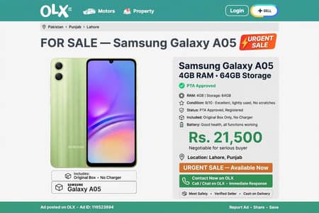 Samsung Mobile A05