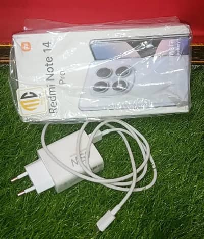 Redme note 14 pro brand new with box waranty