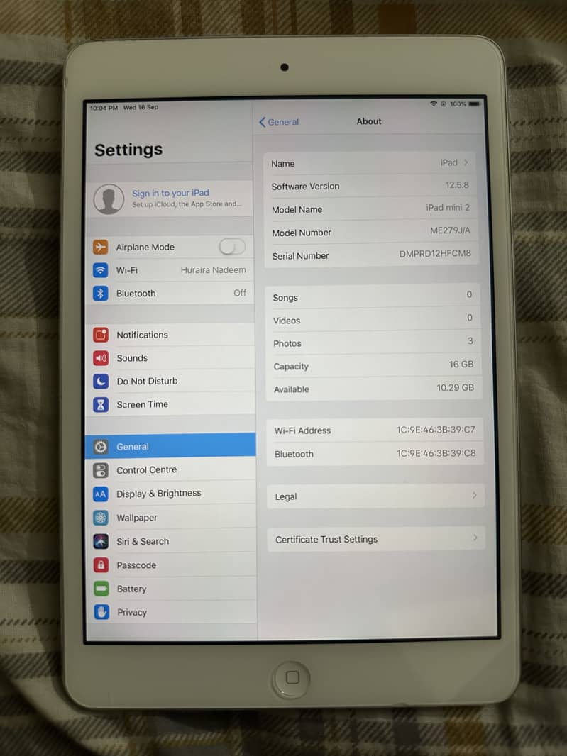 Apple Ipad mini 2 3