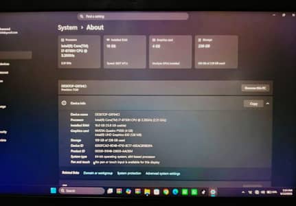 Dell Precision 7530 i7 8th Gen | 16GB RAM | Quadro P1000 4GB