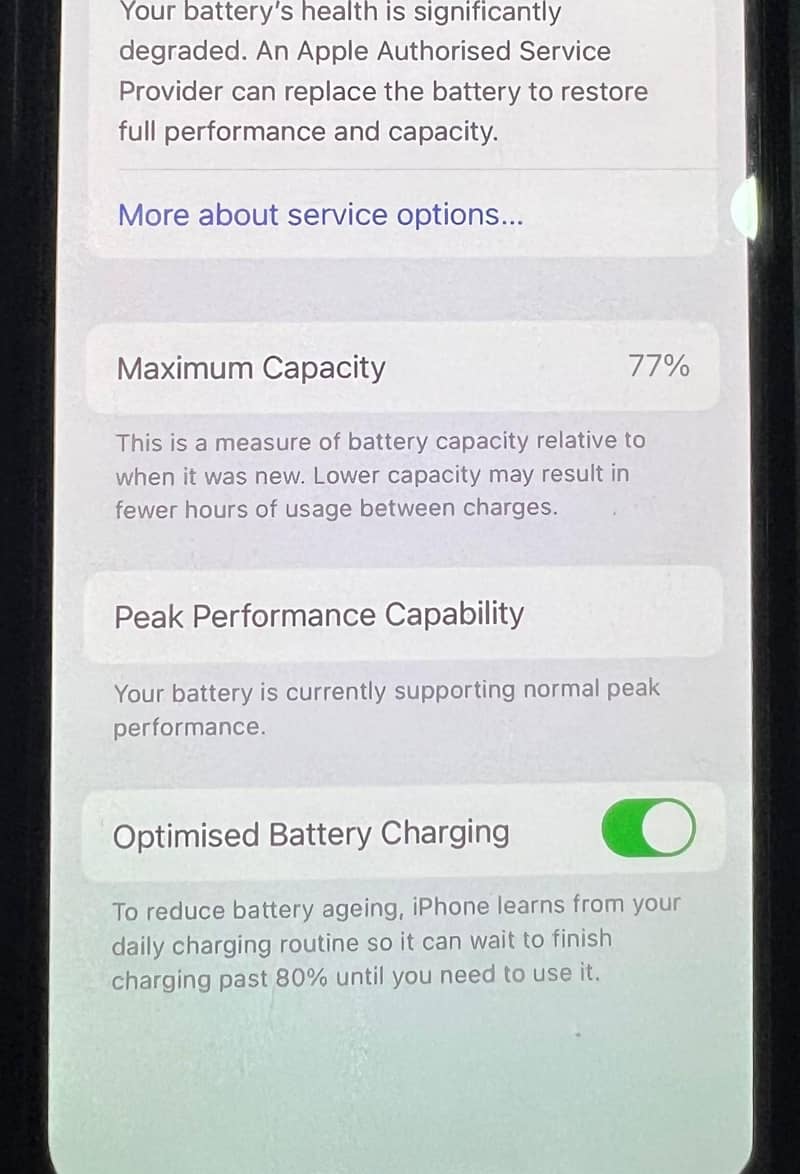IPhone x 5