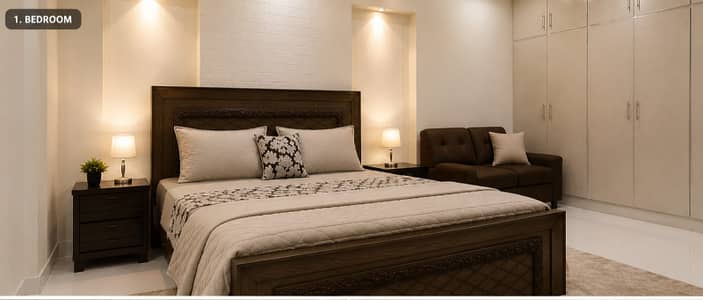 Furnished apartment for Rent (unmarried couple not allowed)