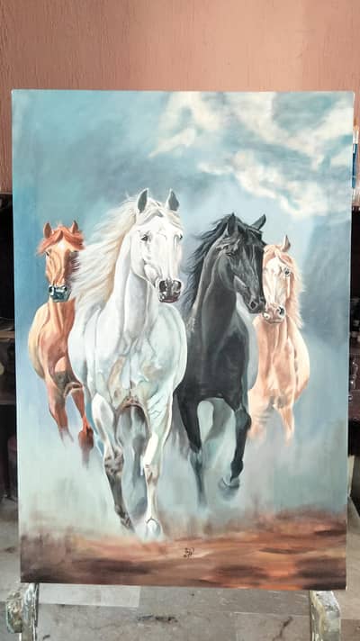 Canvas Handmade Painting