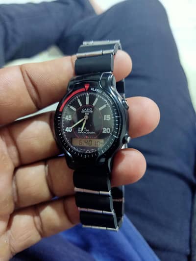 Casio chronograph Analog & Digital watch
