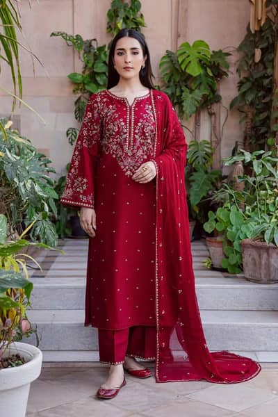 Batik dunak 3 piece unstich dress