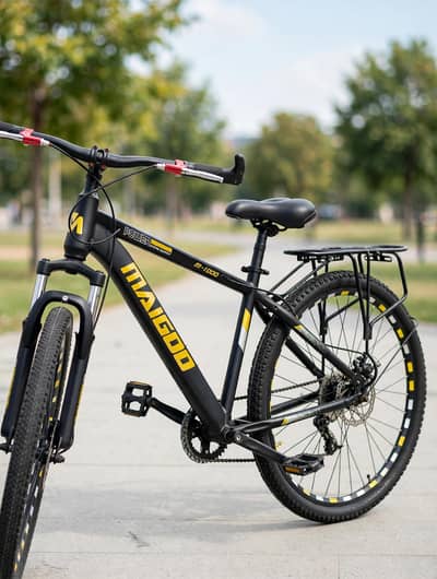 MAIGOO M-1000 POWER 26 inch Mountain Cycle - Black Yellow - Lahore
