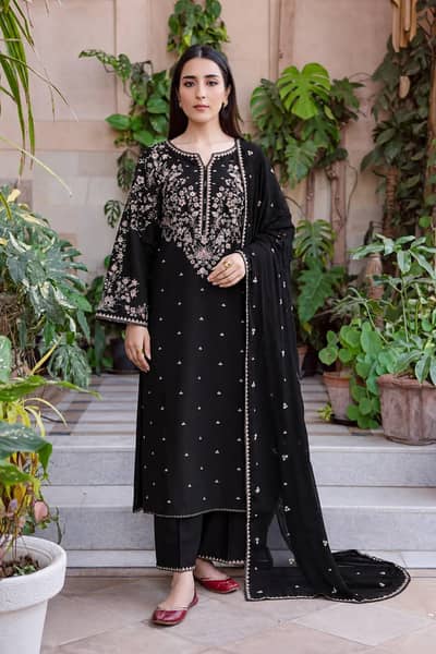 batik dunak 3 piece unstich dress