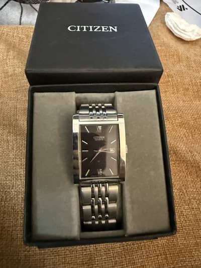 Original Citizen 1012-S020824 Vintage Quartz Tank - Unused Orignal Box