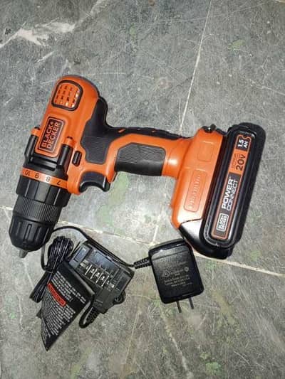 Black and Decker drill with charger USA