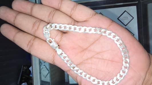 Italain 925 Silver Gents bracelt