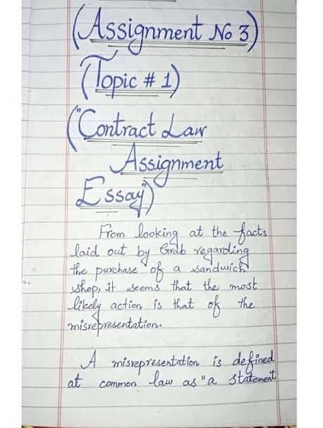 Assignment work Online 7