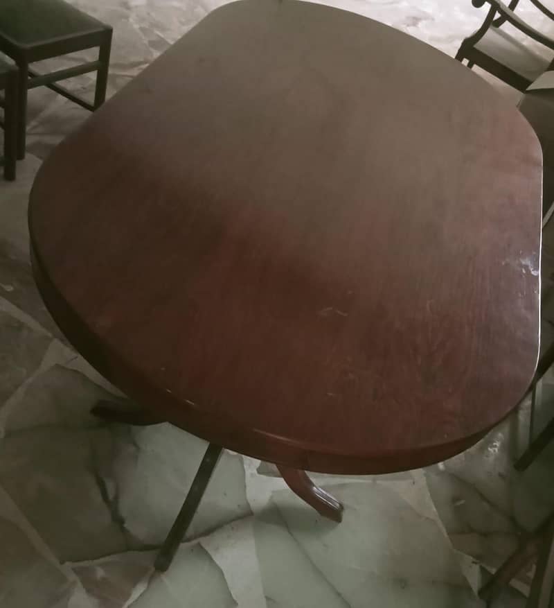 wooden dining table 1