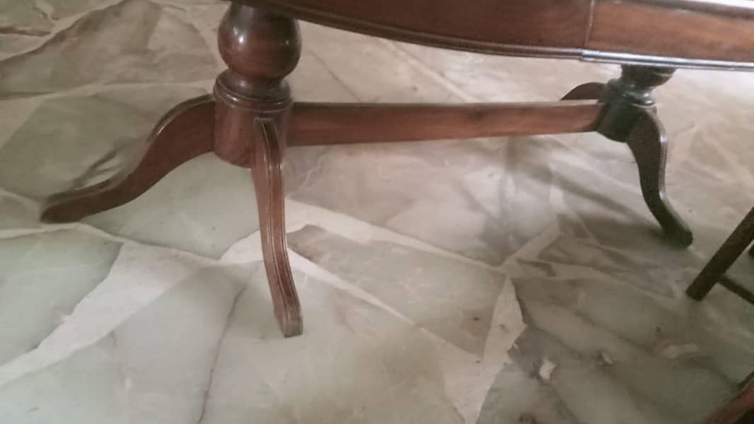 wooden dining table 2