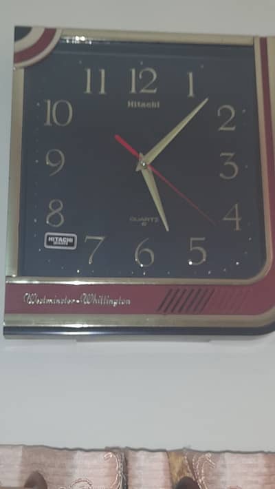 Hitachi Premium Quality Wall Clock