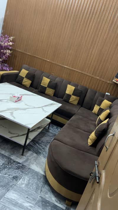 L shape sitting (7 seater)