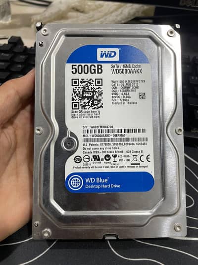 500 gb HDD available 2pcs