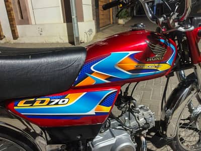 Honda CD70 applied for 2026 75+ fuel average