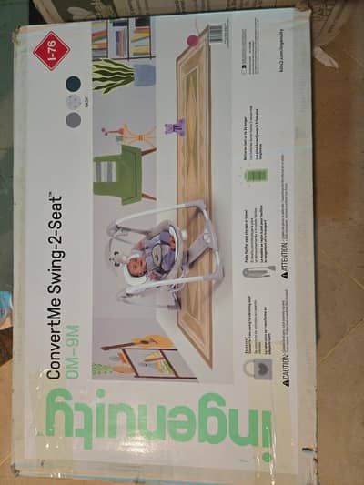 ingenuity convert me baby rocker swing automatic with music