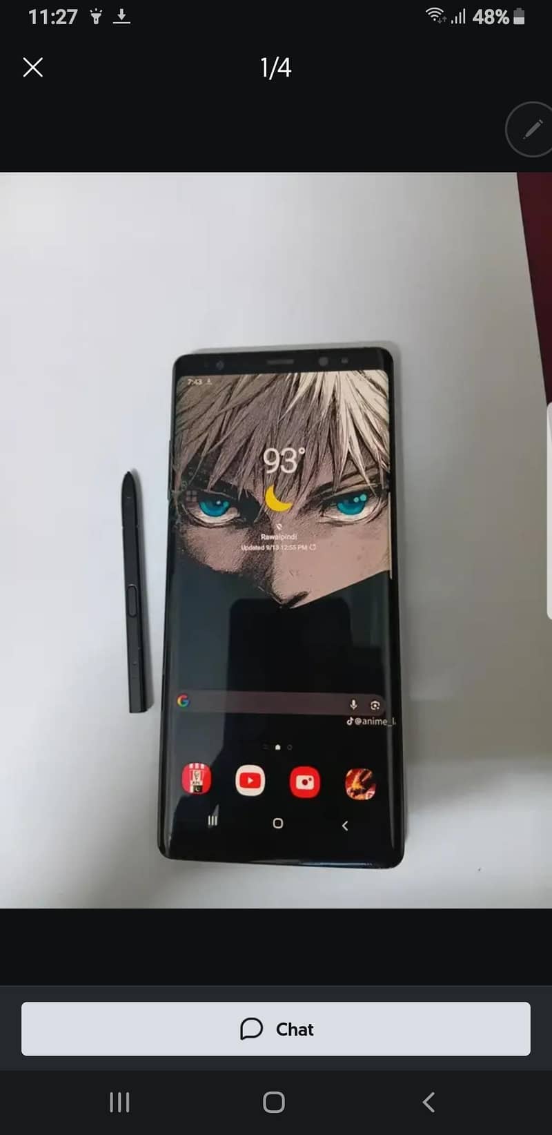 Samsung Mobile Note 8 0