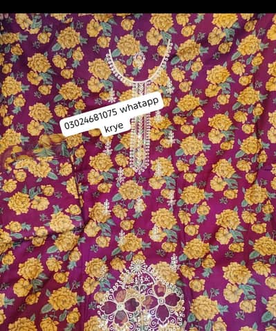 Premium Lawn Embroidered Collection    Beautiful Lawn Embroidered