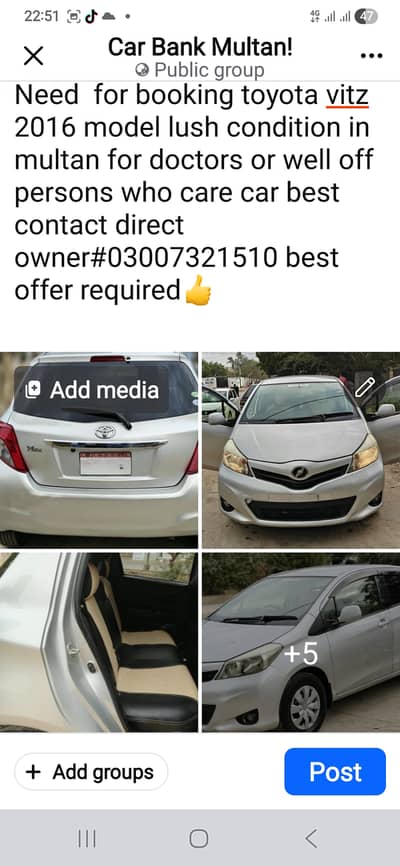 Toyota Vitz 2016