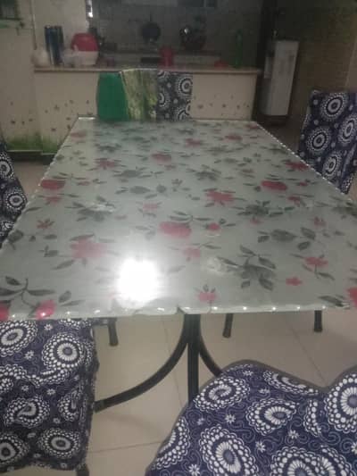 Dinning Table with 6 chairs