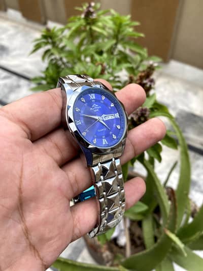 Premium ALPHA Men’s Watch – Luxury Design | Free Delivery