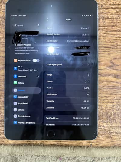 Ipad Mini 5th Gen