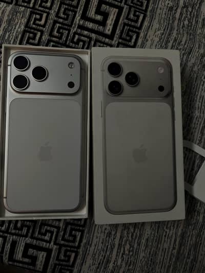 Apple iPhone 17 Pro Max Jv Silver Box open