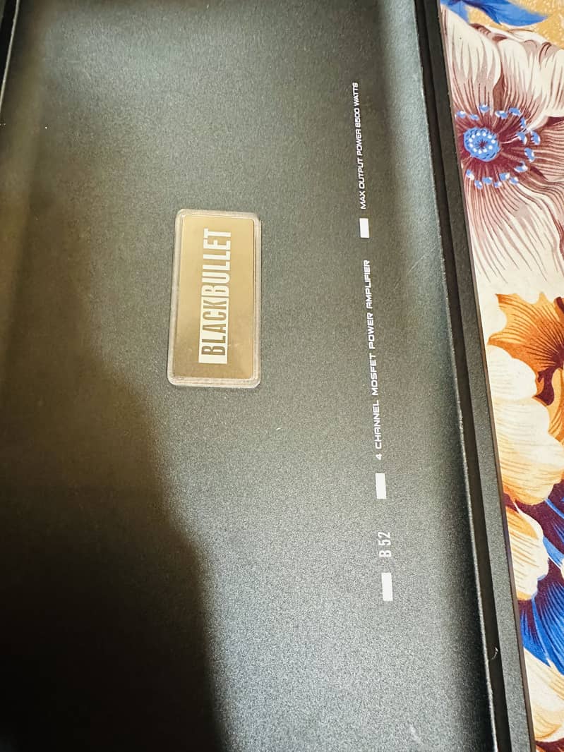 Black bullet amplifier 2