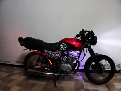 Ravi Piaggio 125 2010 Model – Modified Bike for Sale