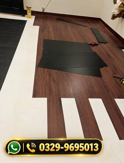 PVC VINYL FLOORING | WOODEN FLOORING| ALL IN LAHORE.