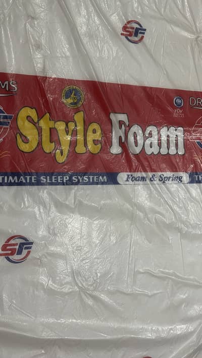 SF Style foam 10/10 new slightly used