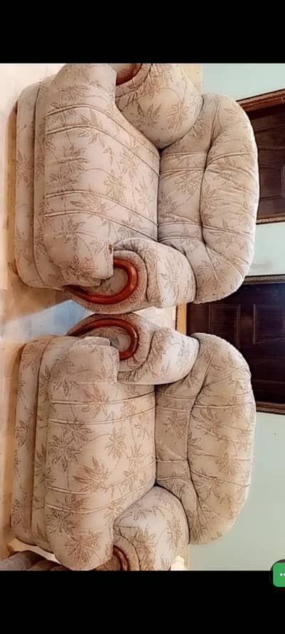 velvet 7 seater sofa set