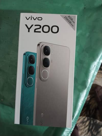 Vivo Y200 10/10 condition All ok memory 8/256