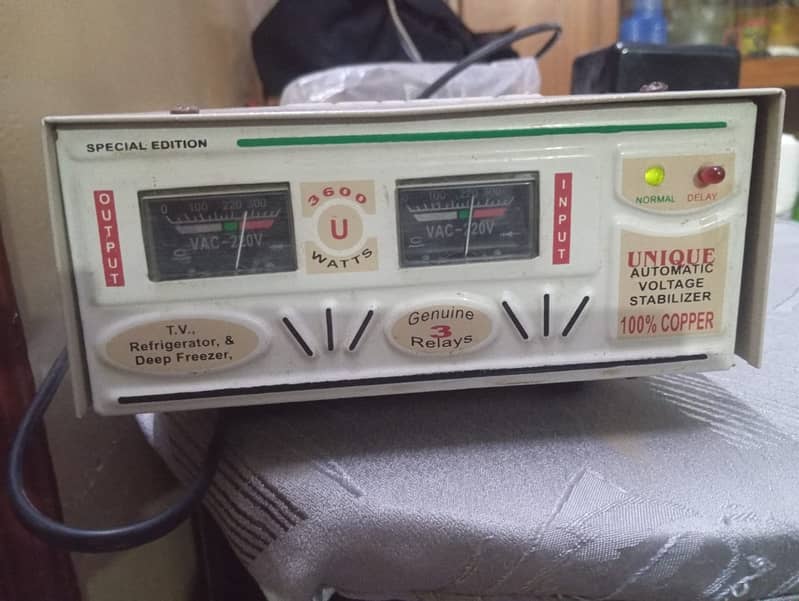 STABLIZER 3,600 WATT 0
