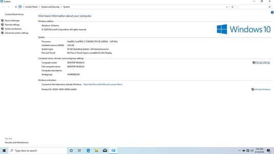 HP Core i7 2nd Generation