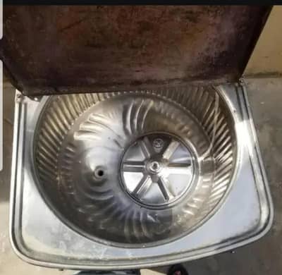 steel body washing machine