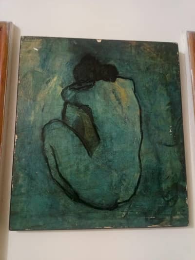 picasso painting. came from uk
