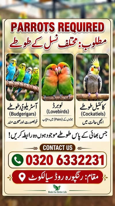 Required Parrots