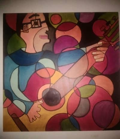 my hands painting