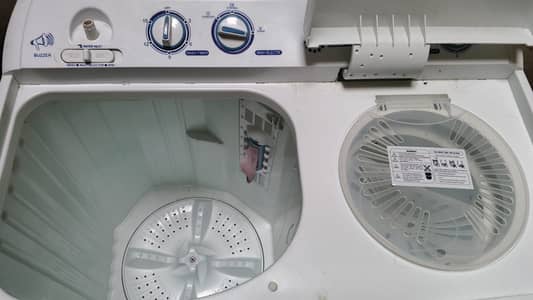 Haier HWM-100AS 10KG Twin Tub Semi Automatic Washing Machine