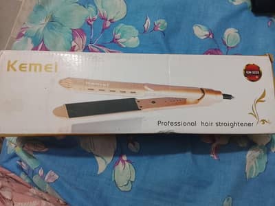 kemei hair straightener with 2 years guarantee