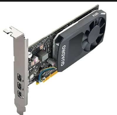 Nvidia Quadro P400 2GB DDR5 64Bit, DX12, Good for Gaming and Designing