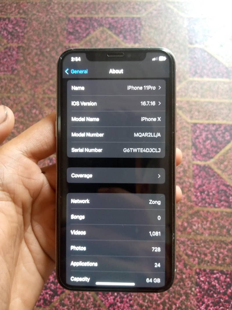 Apple iPhone X 11