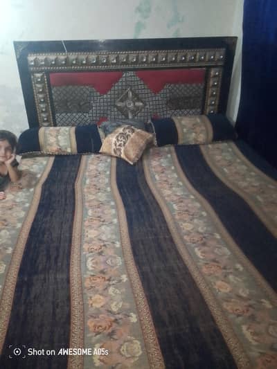 bed and foam