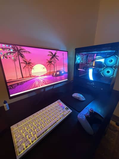 Gaming PC + Setup | Ryzen 5 7600 | 16gb DDR5 RAM | RX 6800 16Gb