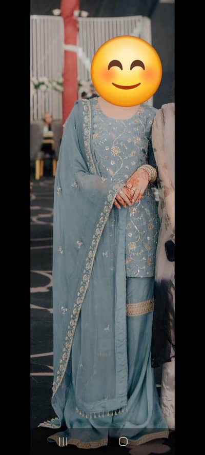 once used beautiful cutwork done on it